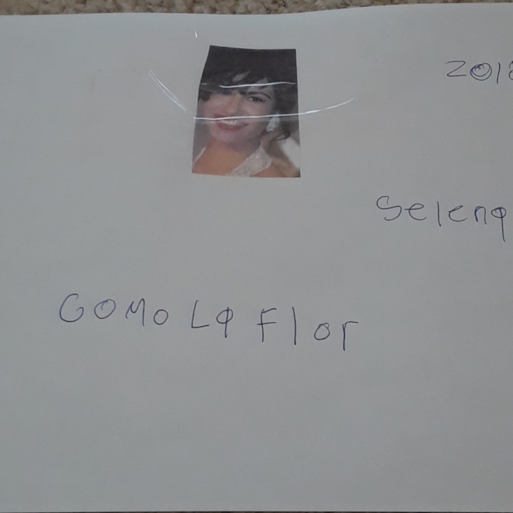 Selena Quintanilla poster that I made